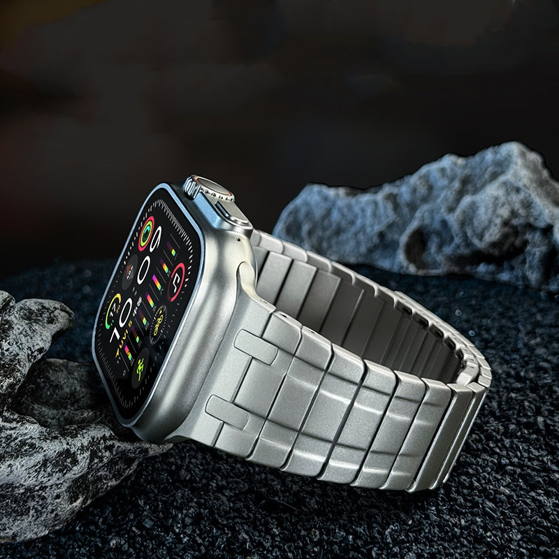 AP Frosted Stainless Steel Magnetic Band For Apple Watch