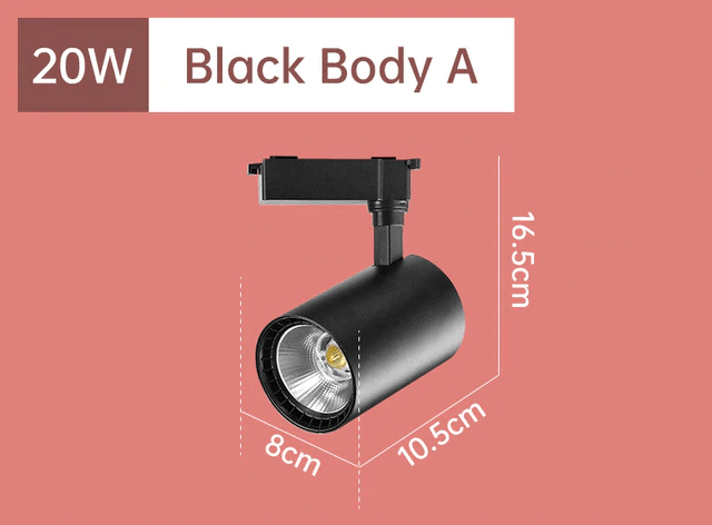 Opbouwbare aanpasbare LED-spots