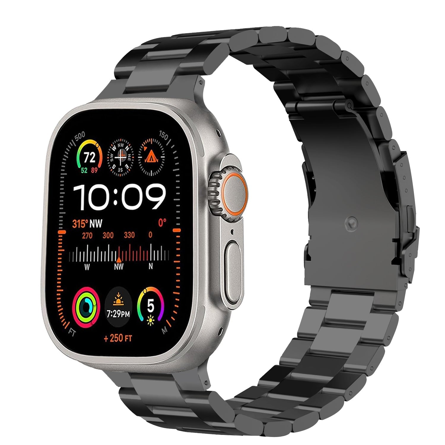 Üzleti Stílusú Titán Gyűrű Az Apple Watch-hoz