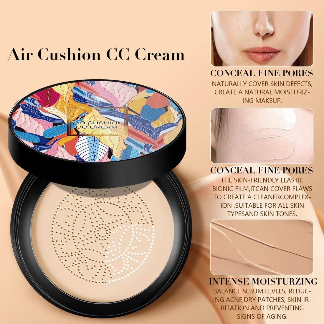 PureBlend™ Houbový Air Cushion CC Krém