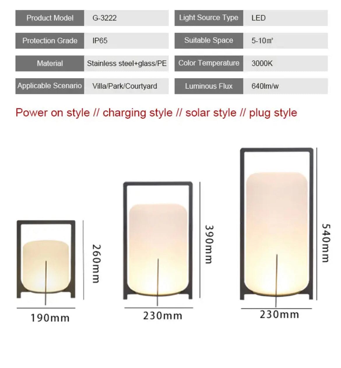 Moderne Terras Tuin Buitenverlichting