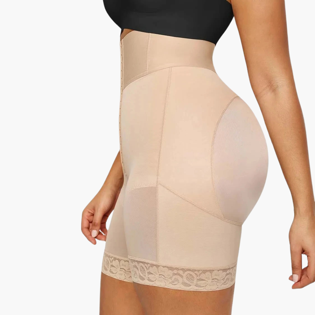 SlimShape®-shorts | Tummy Compression Bodysuit Shaper med Butt Lifter | Shapewear