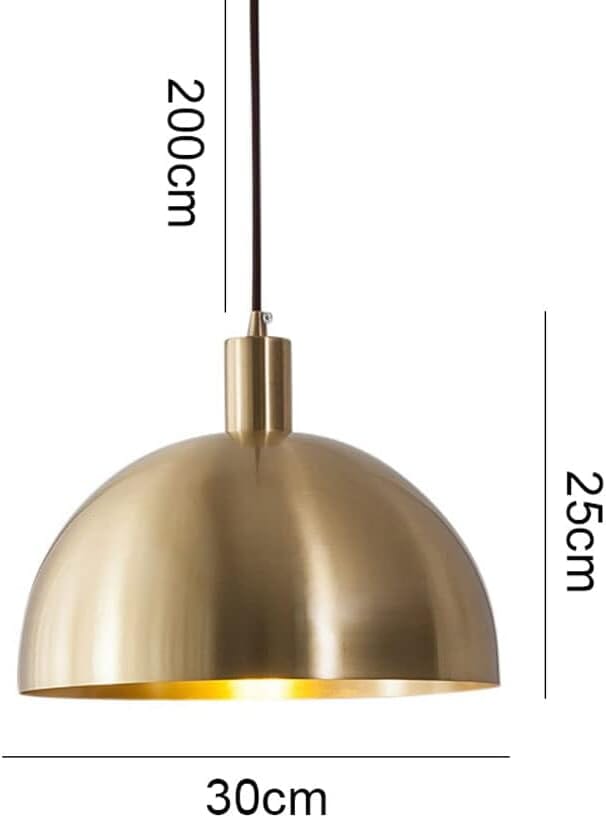 Vrimlo Brass Pendant Light