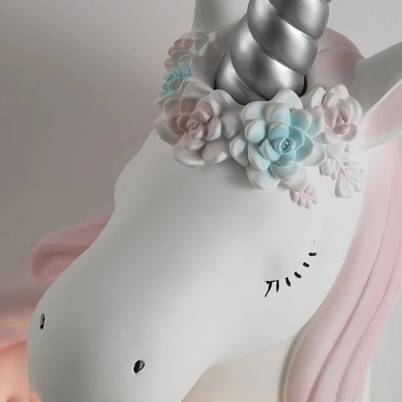 TranquilTide - Resin wall light unicorn