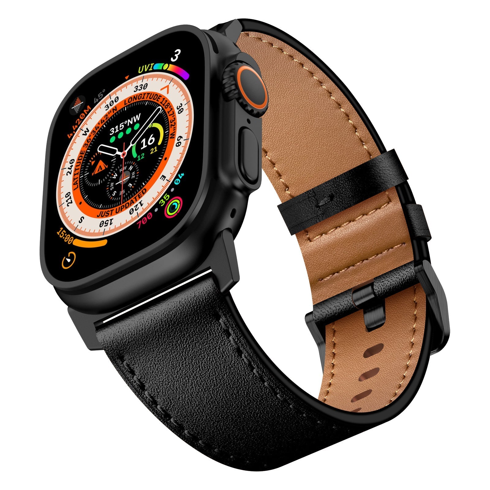 Wilderness Leather Band For Apple Watch