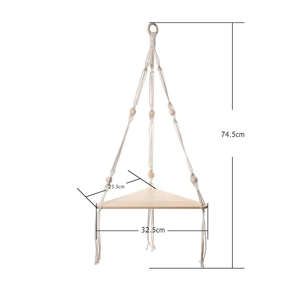 Böhmische Holzdesignerregale