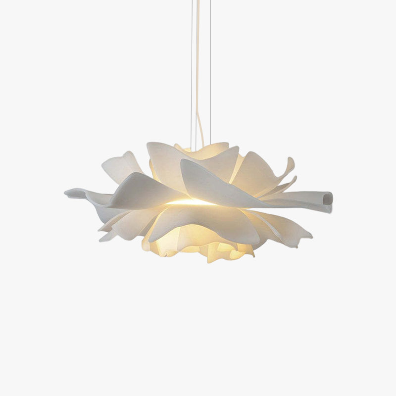 Bella Modern Design Hanglamp Bloem Wit Metaal Woonkamer Slaapkamer