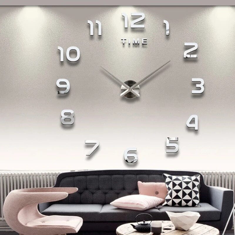 Reloj de Pared 3D Simplista