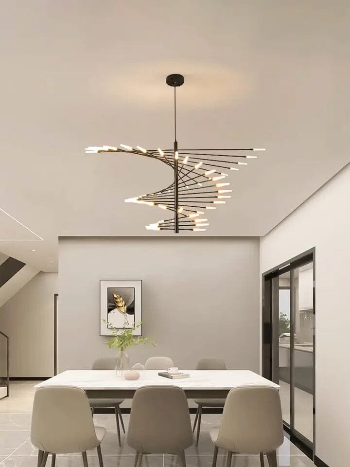 Vrimlo Spiral Chandelier