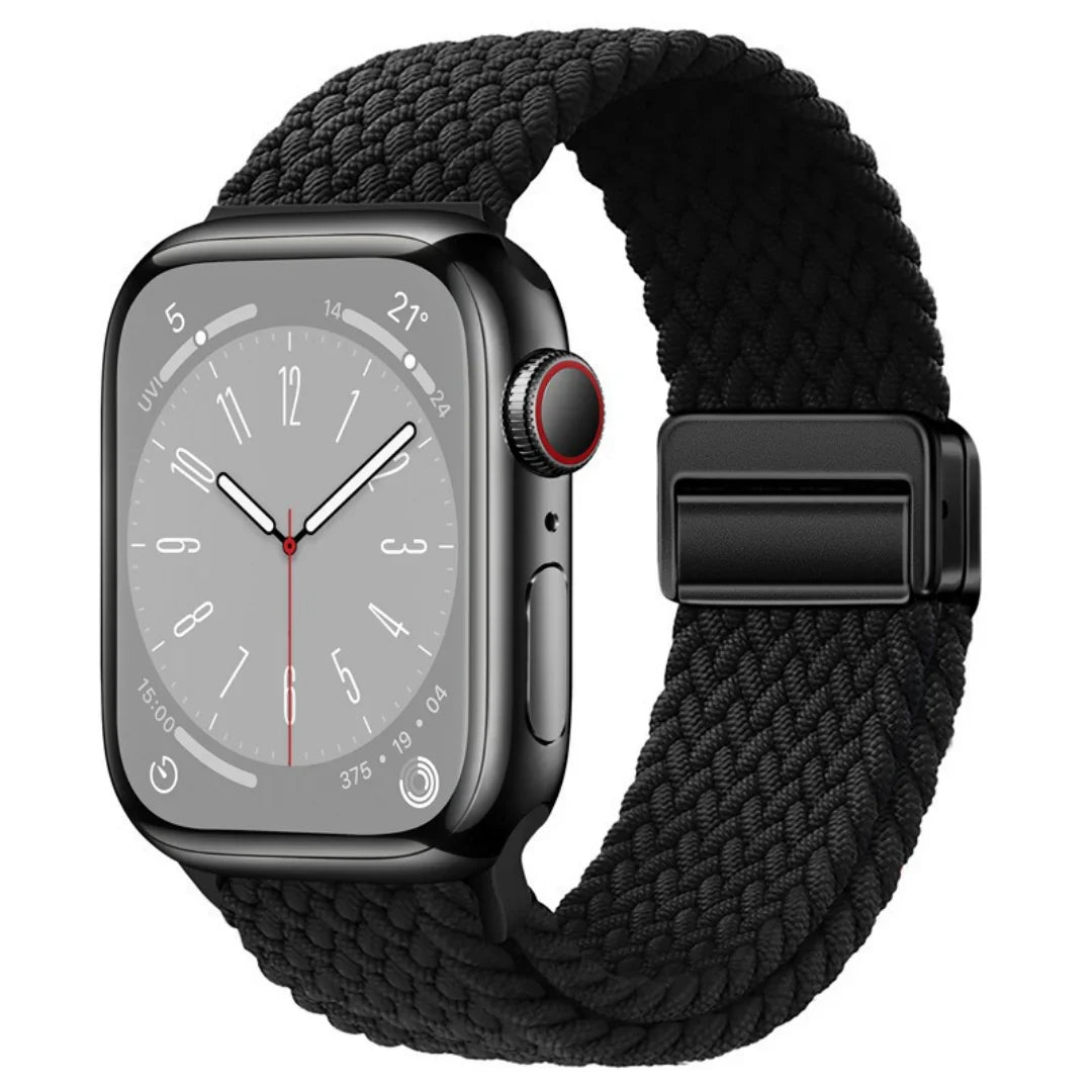 Magnetische Nylon Band Voor Apple Watch