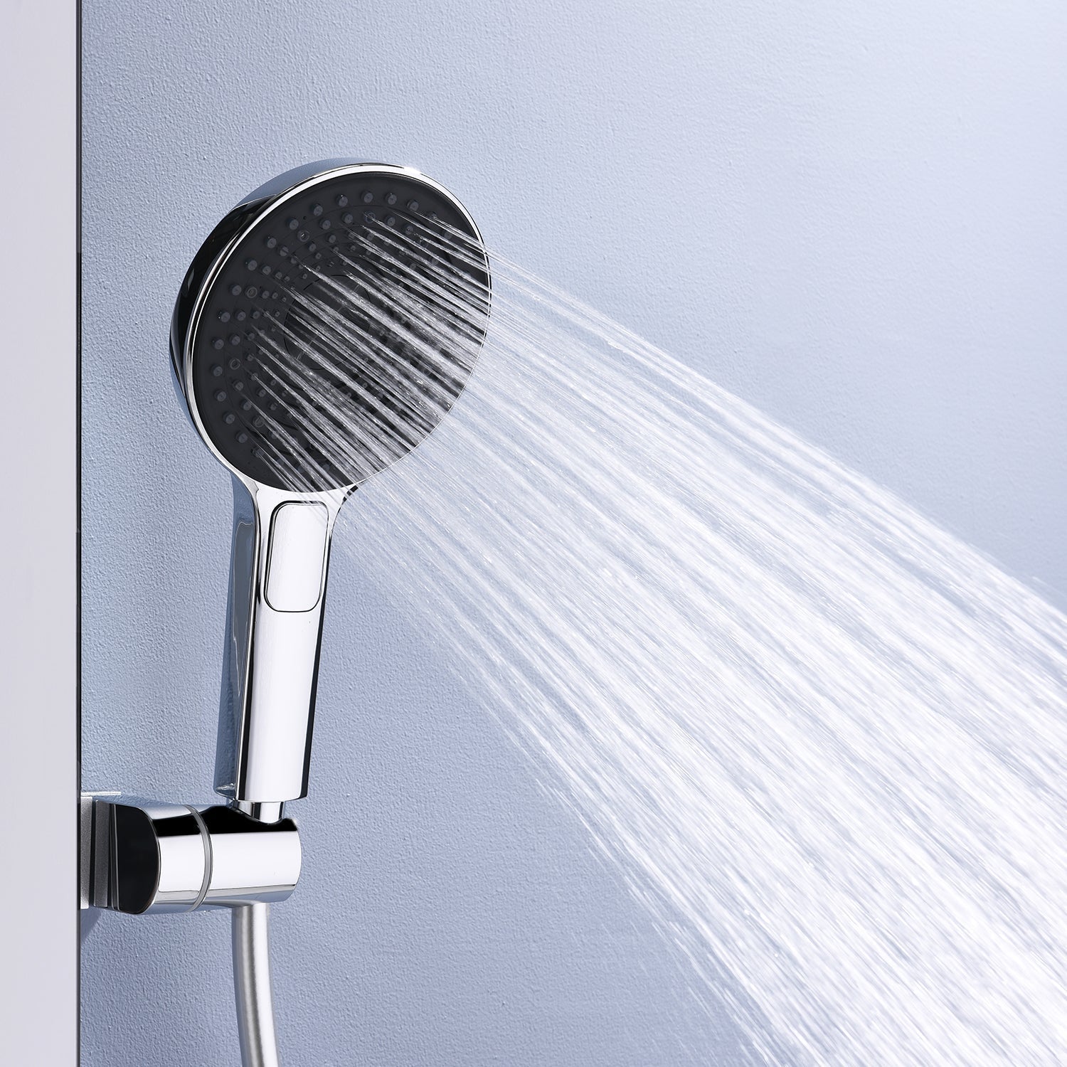 State-of-the-Art Shower System with Rainfall Shower head