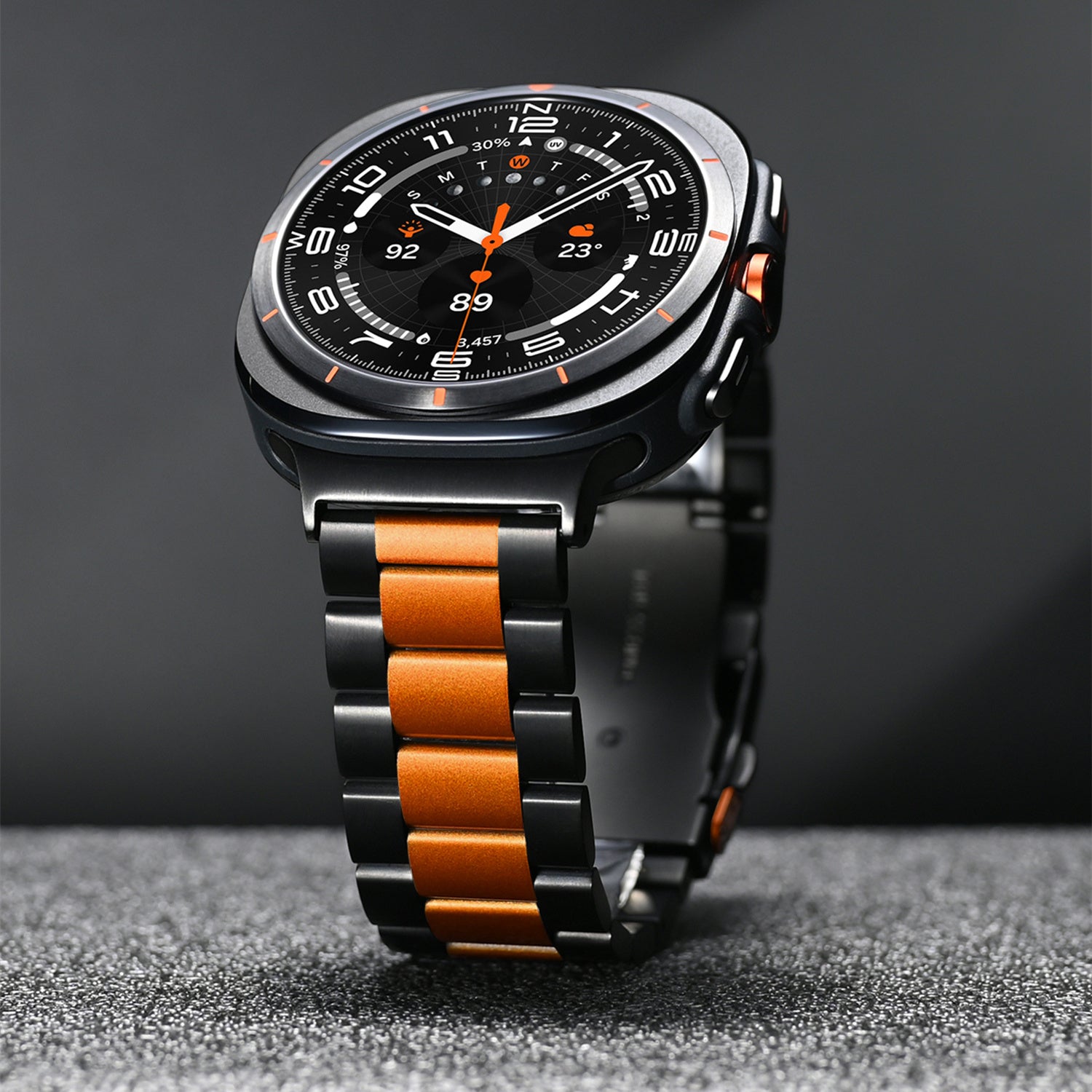 Business Style Titanium Band For Samsung Watch Ultra