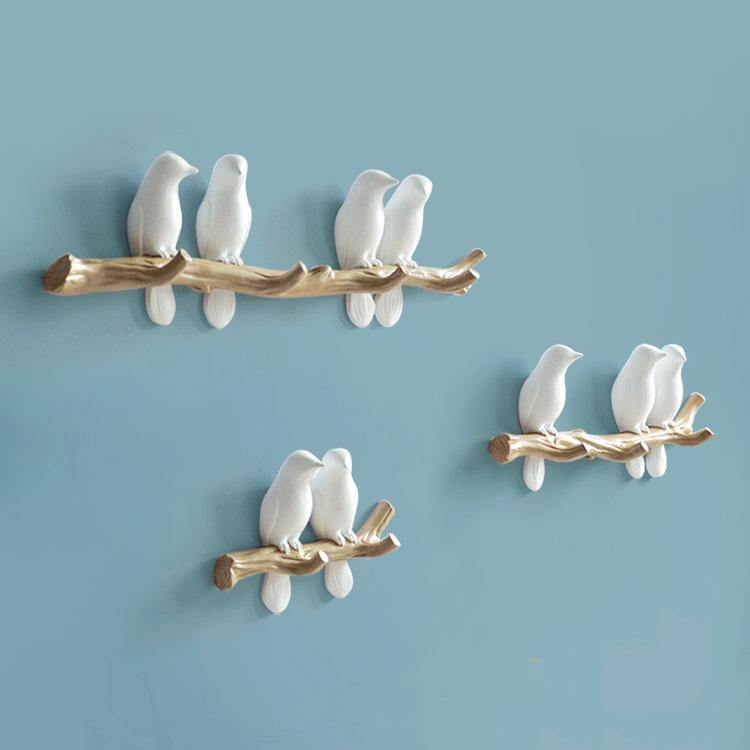 Singing Birds Hanger Wall Sculpture