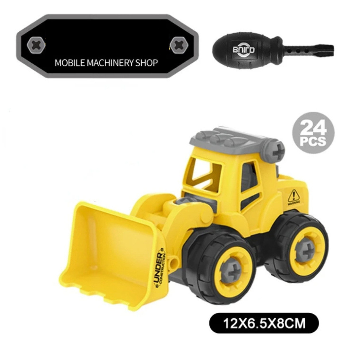 Construction Trucks™ - Engineering og fantasi med konstruksjonskjøretøyer - DIY konstruksjonsbiler