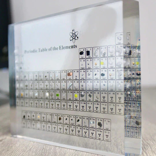 ATOMICA™ COLLECTOR'S EDITION - PERIODIC TABLE WITH REAL ELEMENTS