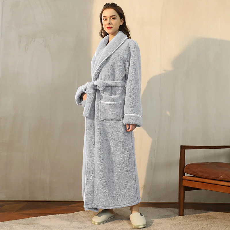 FleeceComfort – Robe de banho de flanela de inverno