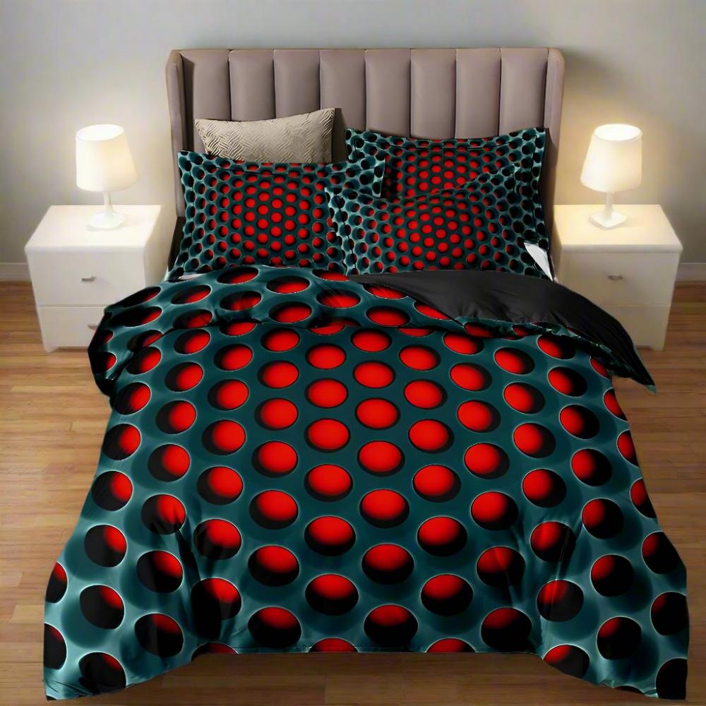 Cosmic Vortex | 3pcs Quilt Cover Set