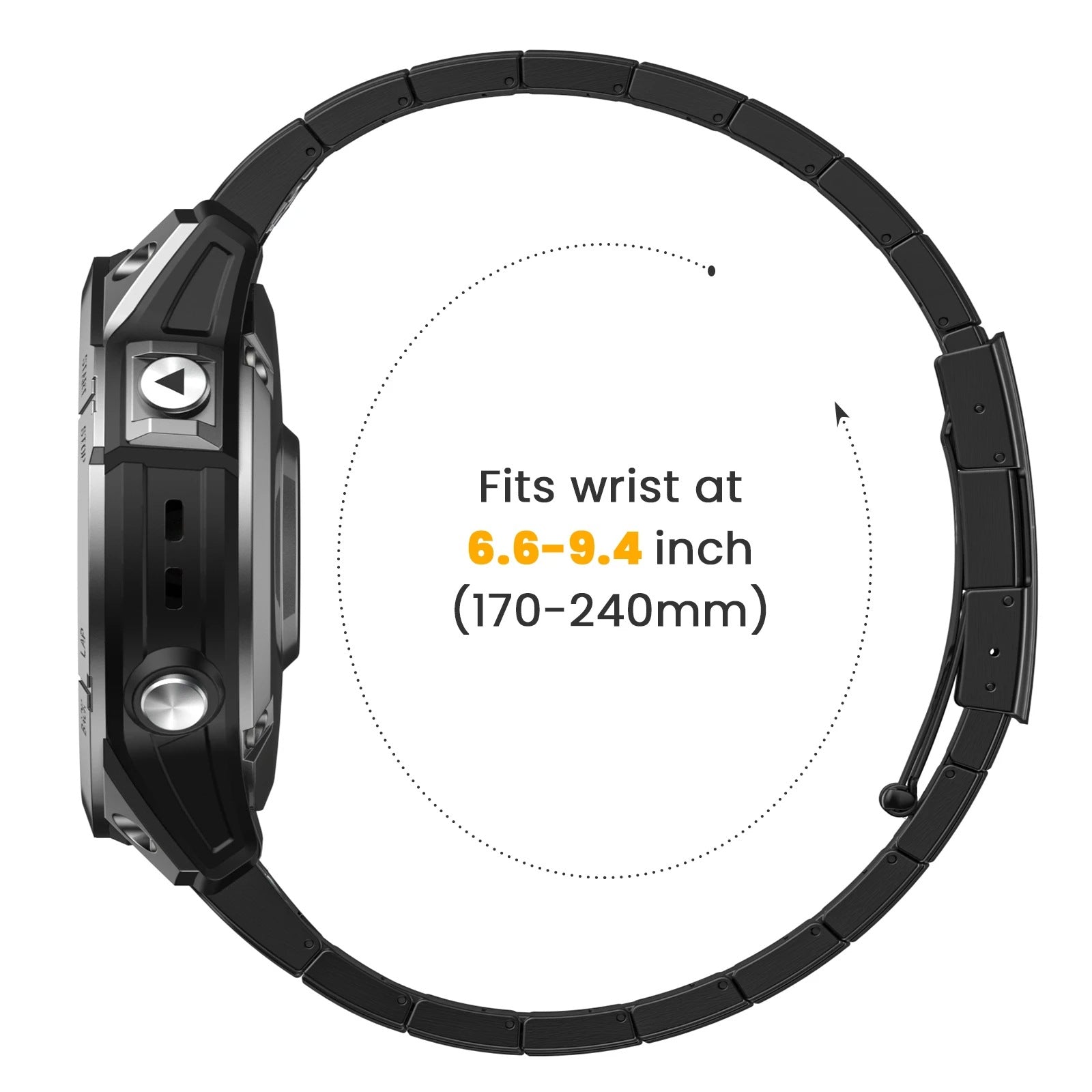 Titanium Band Pro Garmin Fenix 8 7X 6XP:lle