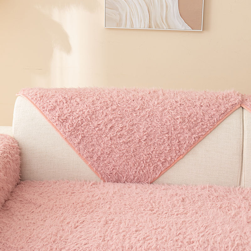 Cozy Plush Thickened Non-slip Sofa/Couch Cover