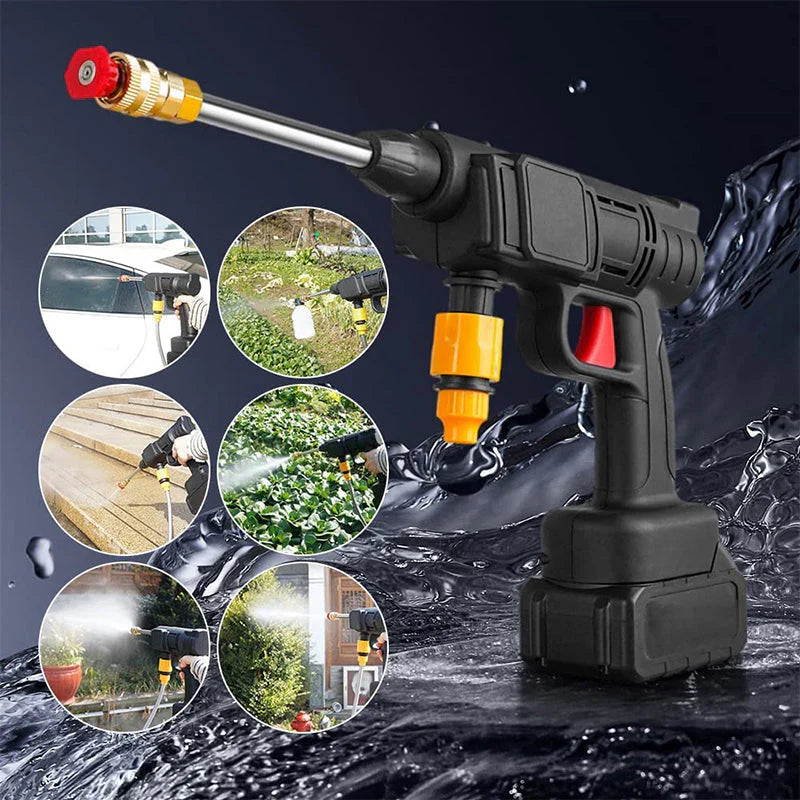 Hydro - 60BAR Cordless Pressure Washer With 30.000 mAh Li-ion Battery