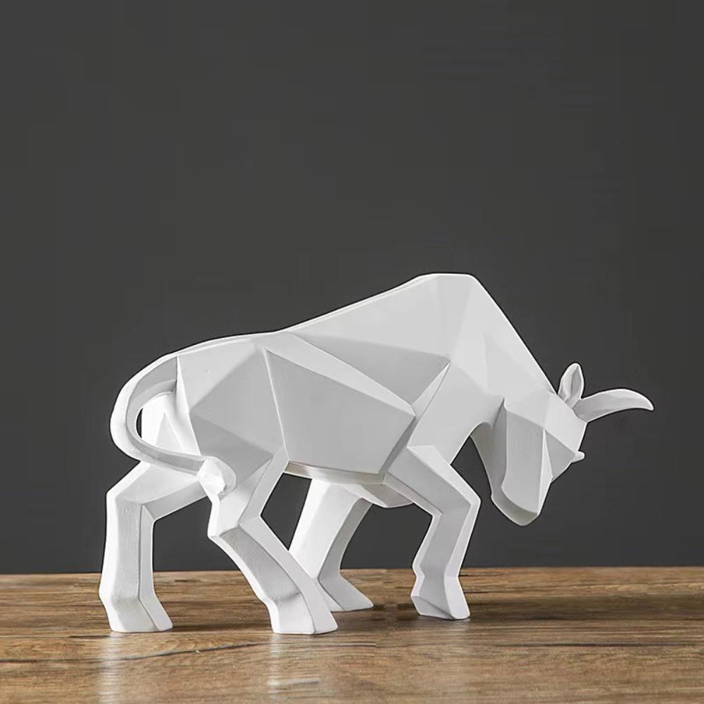 Figurita Creativa de Toro de Carga