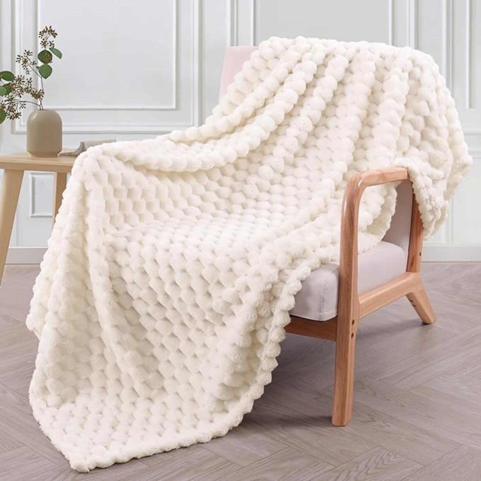 Couverture en Molleton Confort Marshmallow