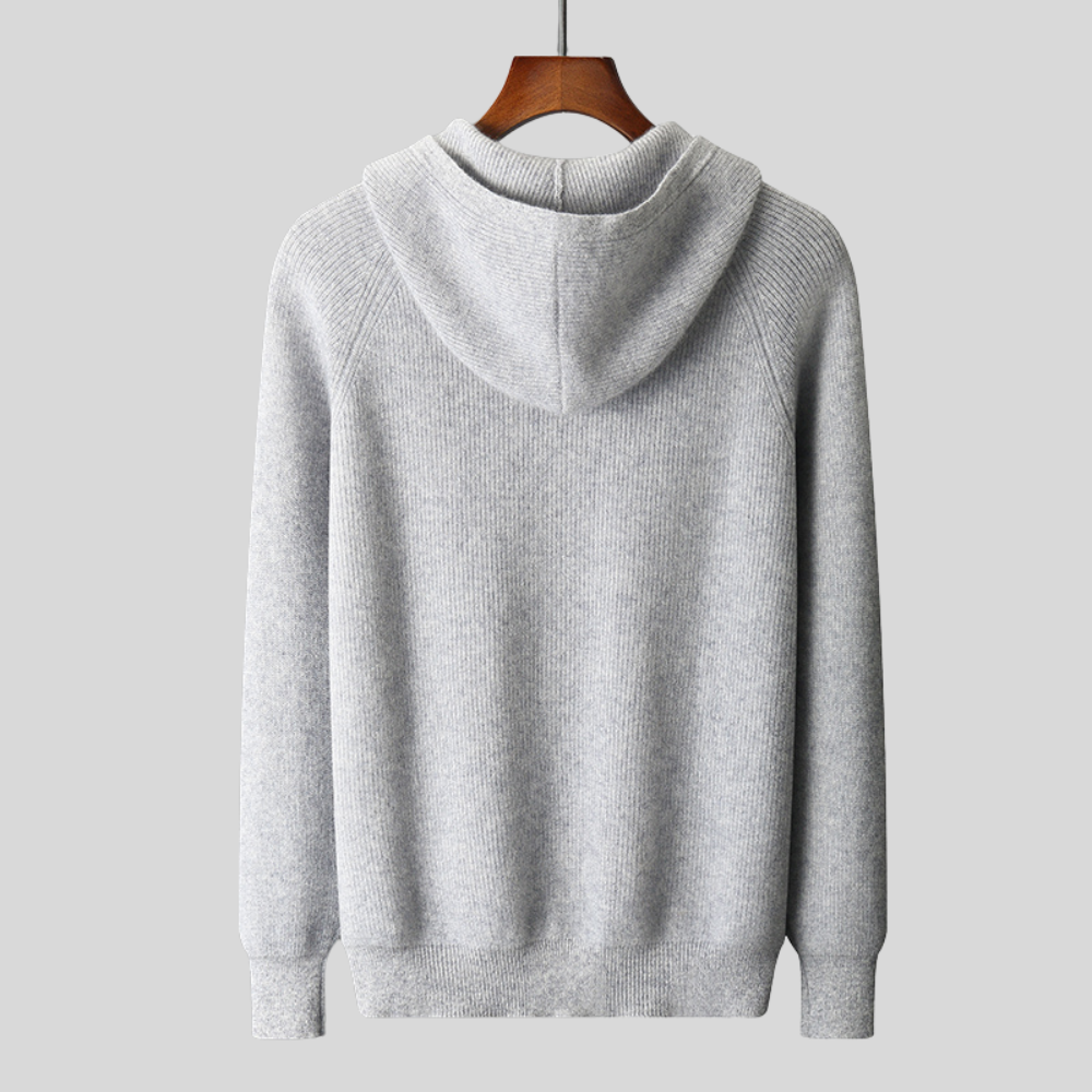 Royal Cashmere Merino Ull Zip-Up