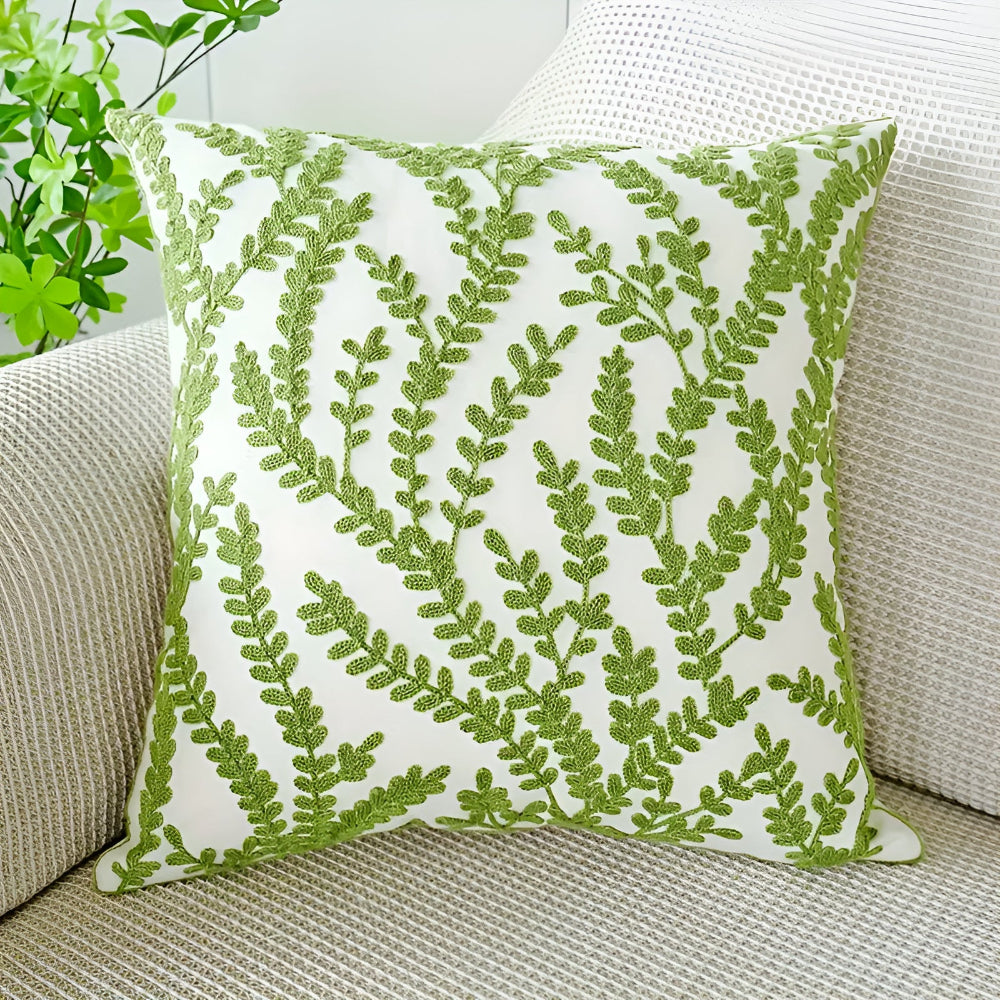 Housse de coussin Paradis Verdoyant