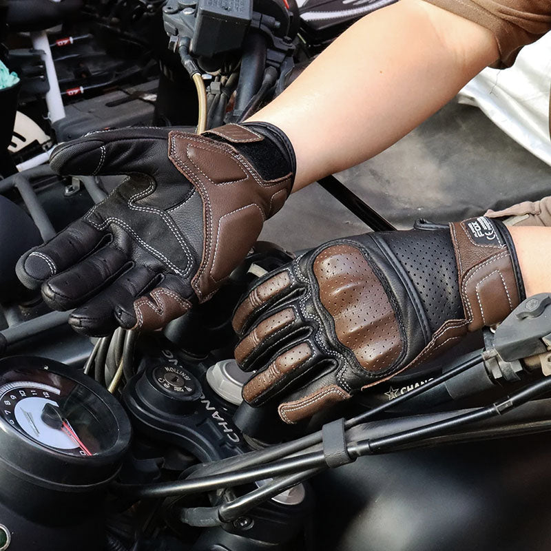 RetroTouch Motorcycle Gloves