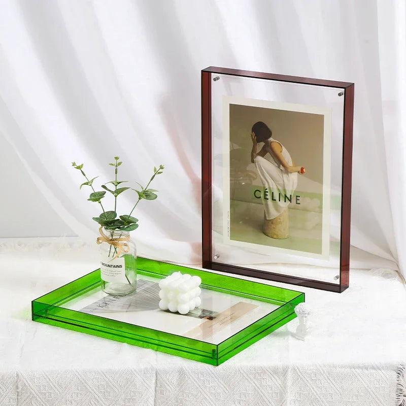 ColorPop Transparent Photo Frame