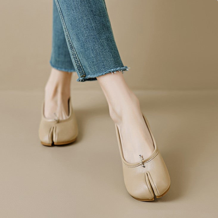 Vivienne Lane Tabi Slip-Ons Flats