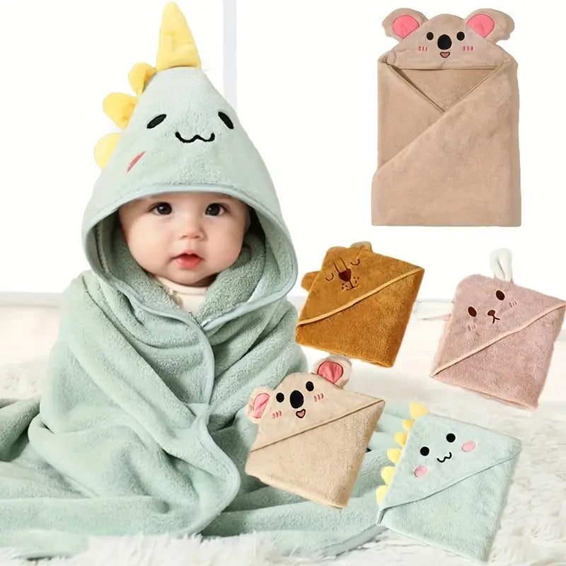 Serviette chaude et douillette pour bébé