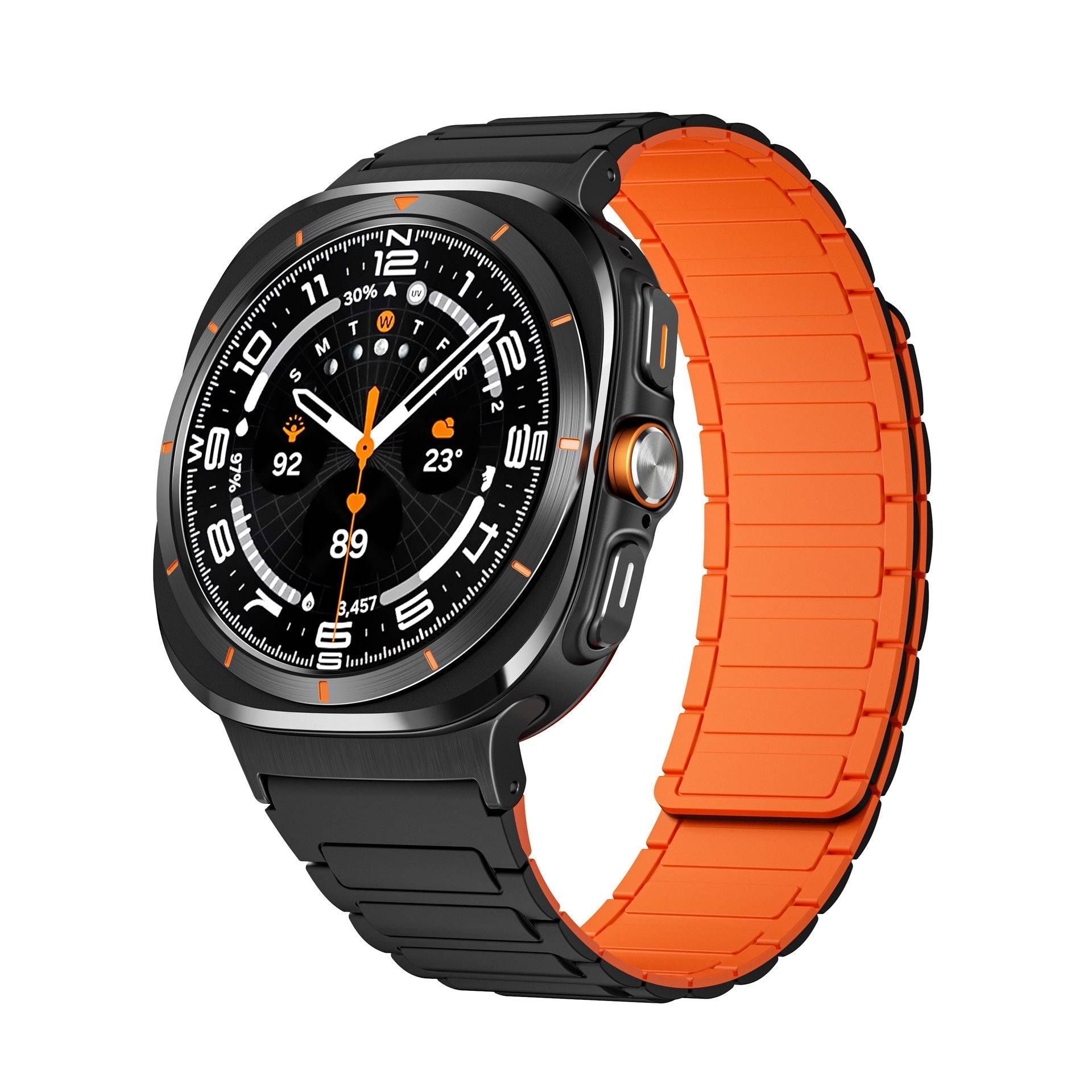 Sports Silikon Magnetisk Band For Samsung Watch 7 Ultra