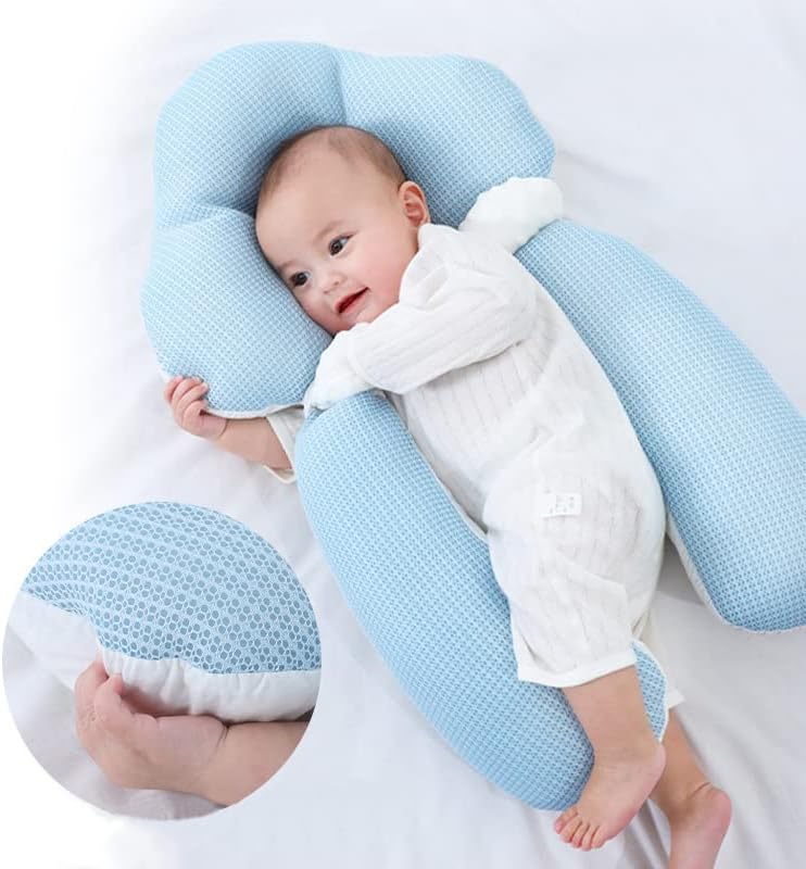 SnuggleNest™ - Sommeil sûr - Oreiller pour bébé