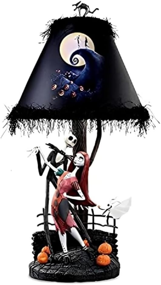 Ny Halloween Hjem Soverom Jack Glødende Bordlampe LED Lampe Halloween Bordlampe