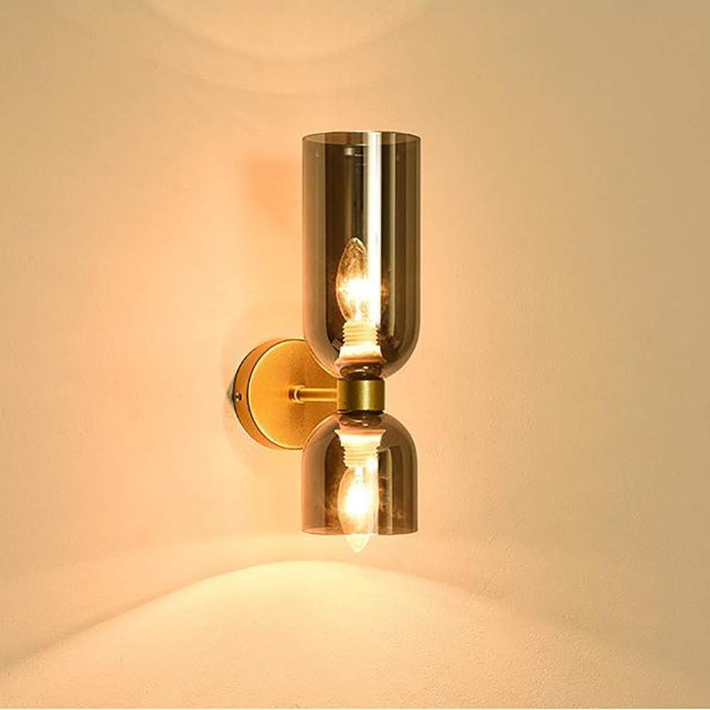 DuoGlow – LED-vegglampe i glass