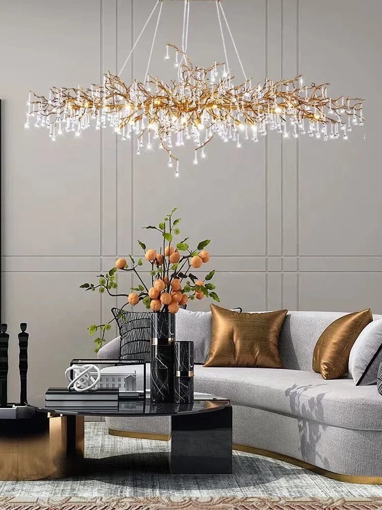 Chandelier Personnalisable Goutte d'Eau