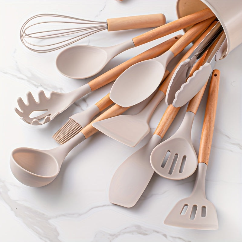 SilicoWare – Set di Utensili da Cucina in Silicone da 12 Pezzi