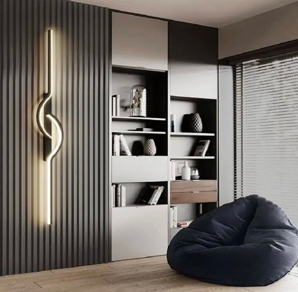 Moderne kunst interieur wandlamp lamp