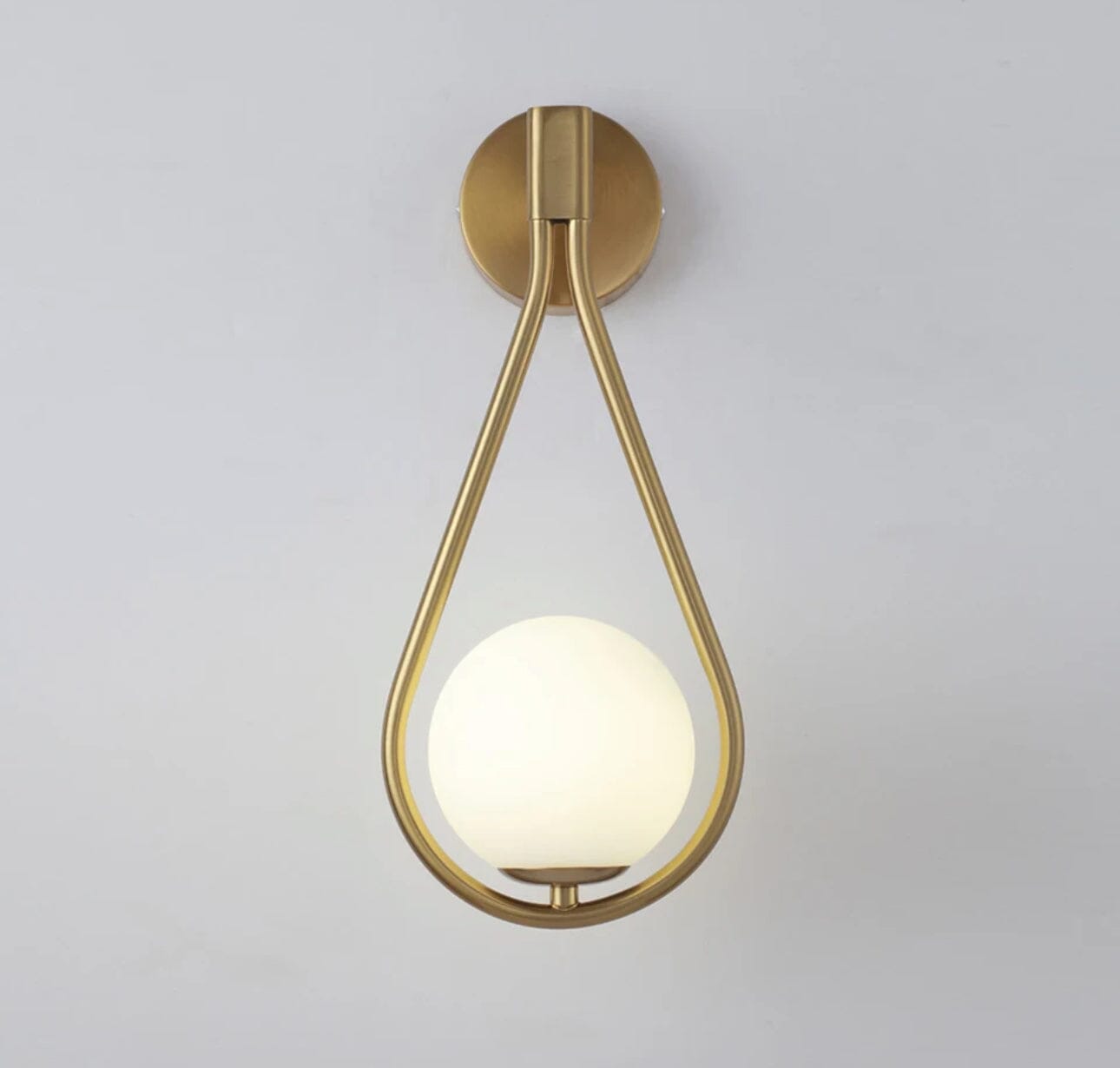 Golden Droplet Lamp