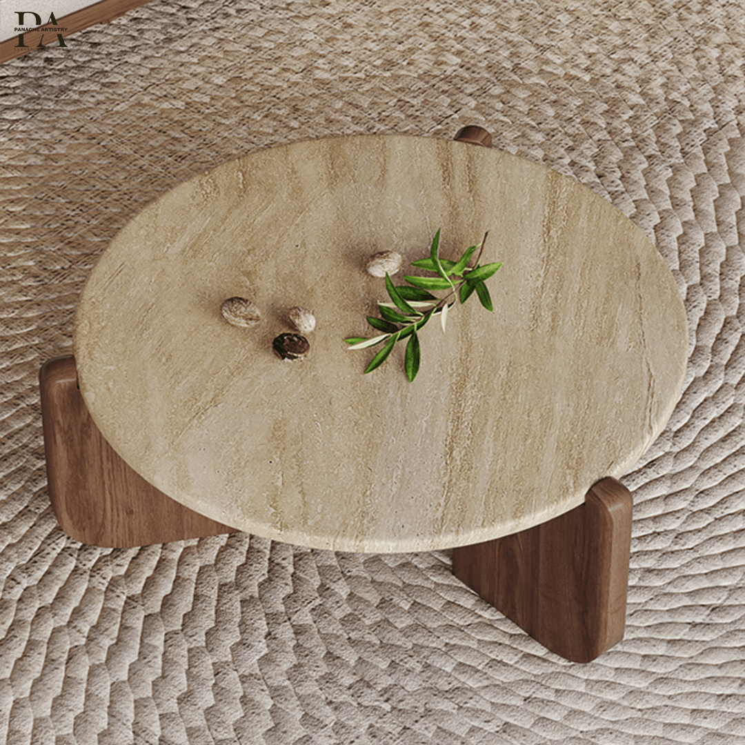 Travertine Coffee Table