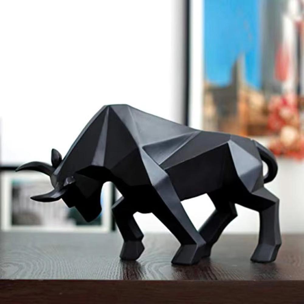 Figurita Creativa de Toro de Carga