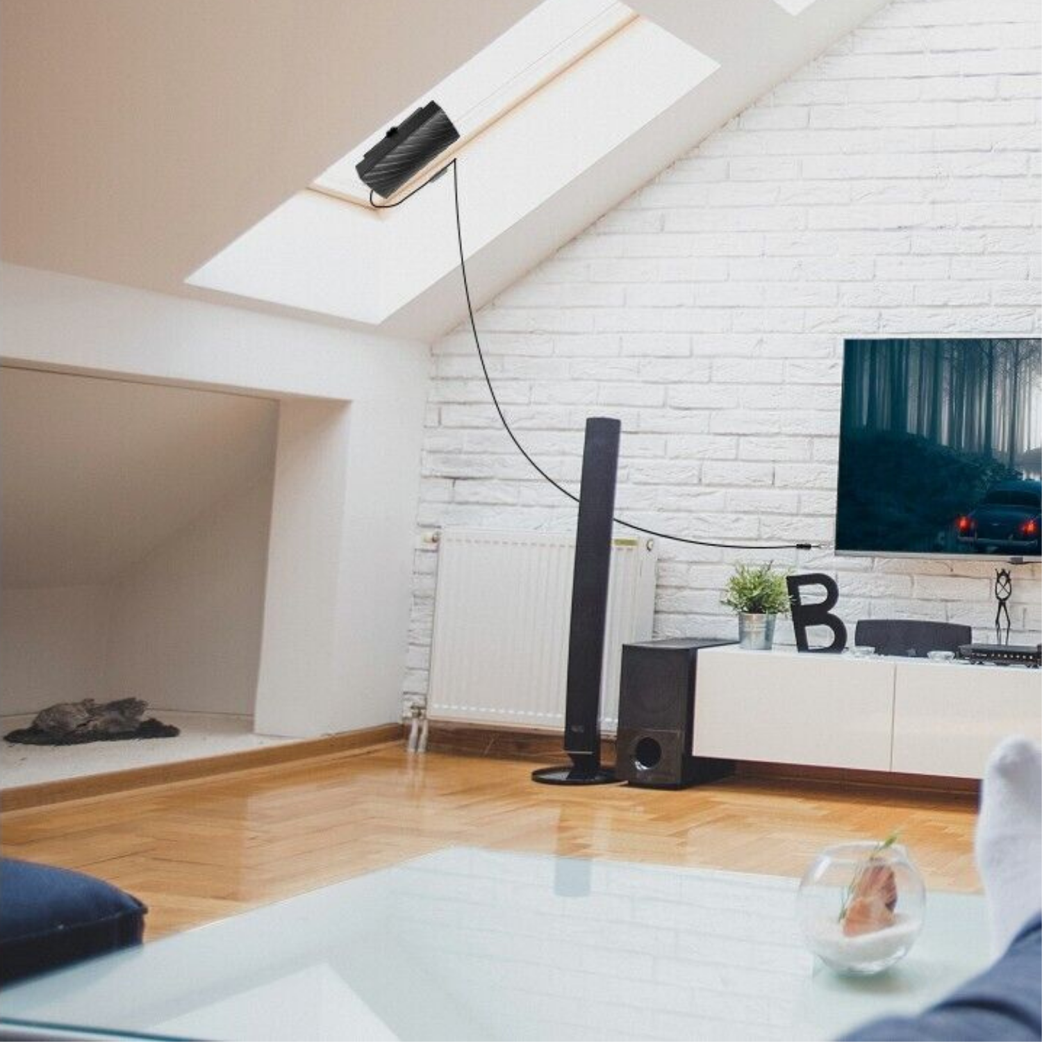 Lange afstand indoor HDTV 4K digitale antenne 600 mijl