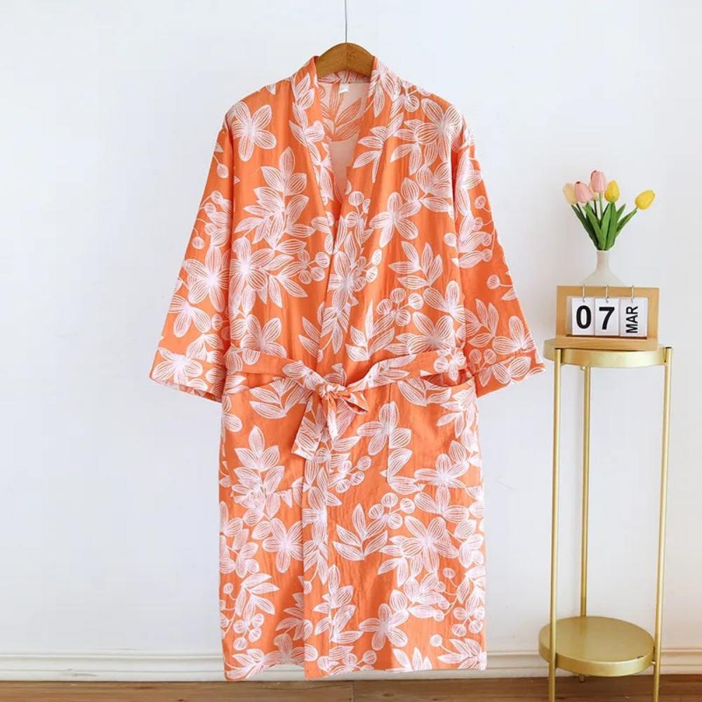 Kukkatuuli Kimono Takki