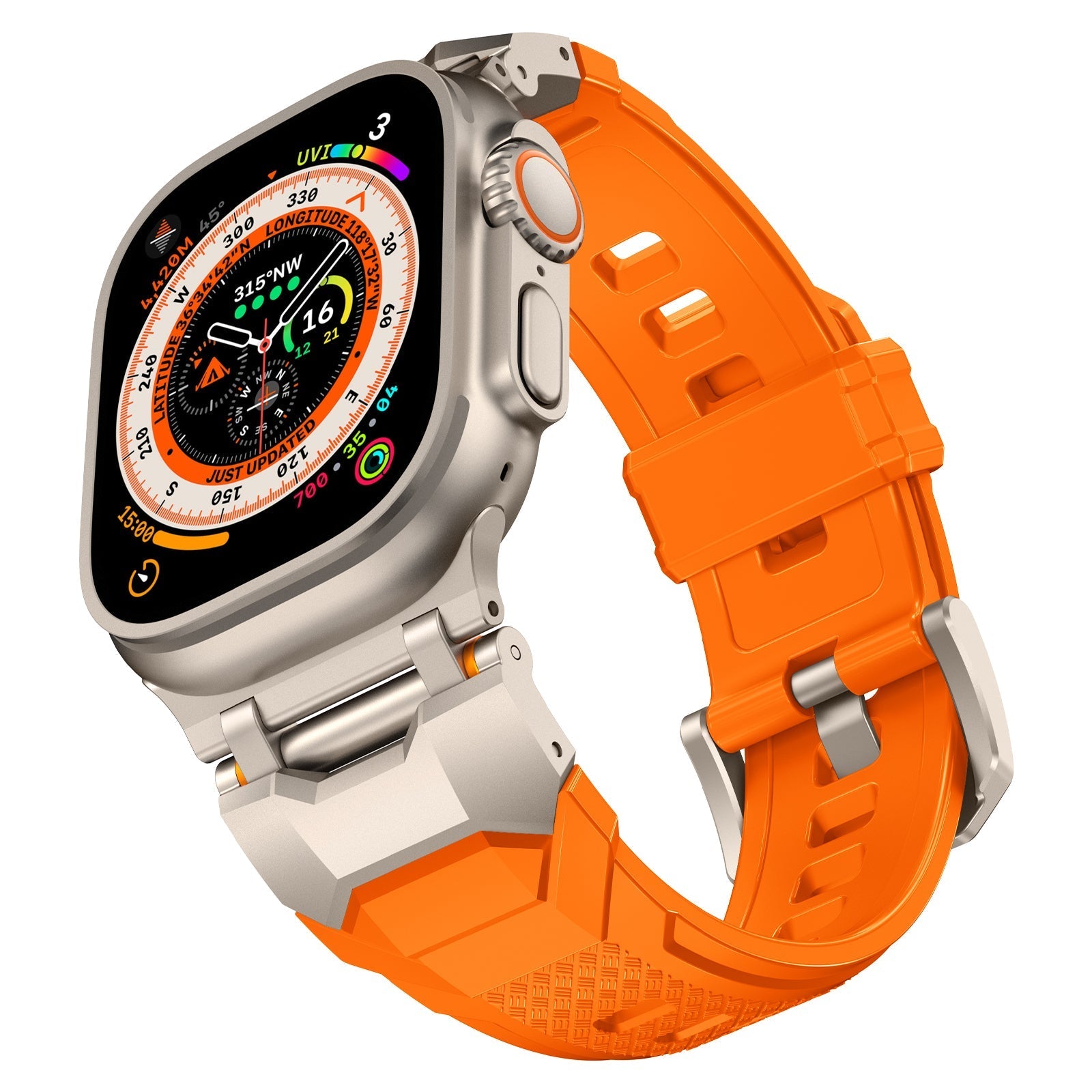 Sharp Wings FKM Gummiband für Apple Watch