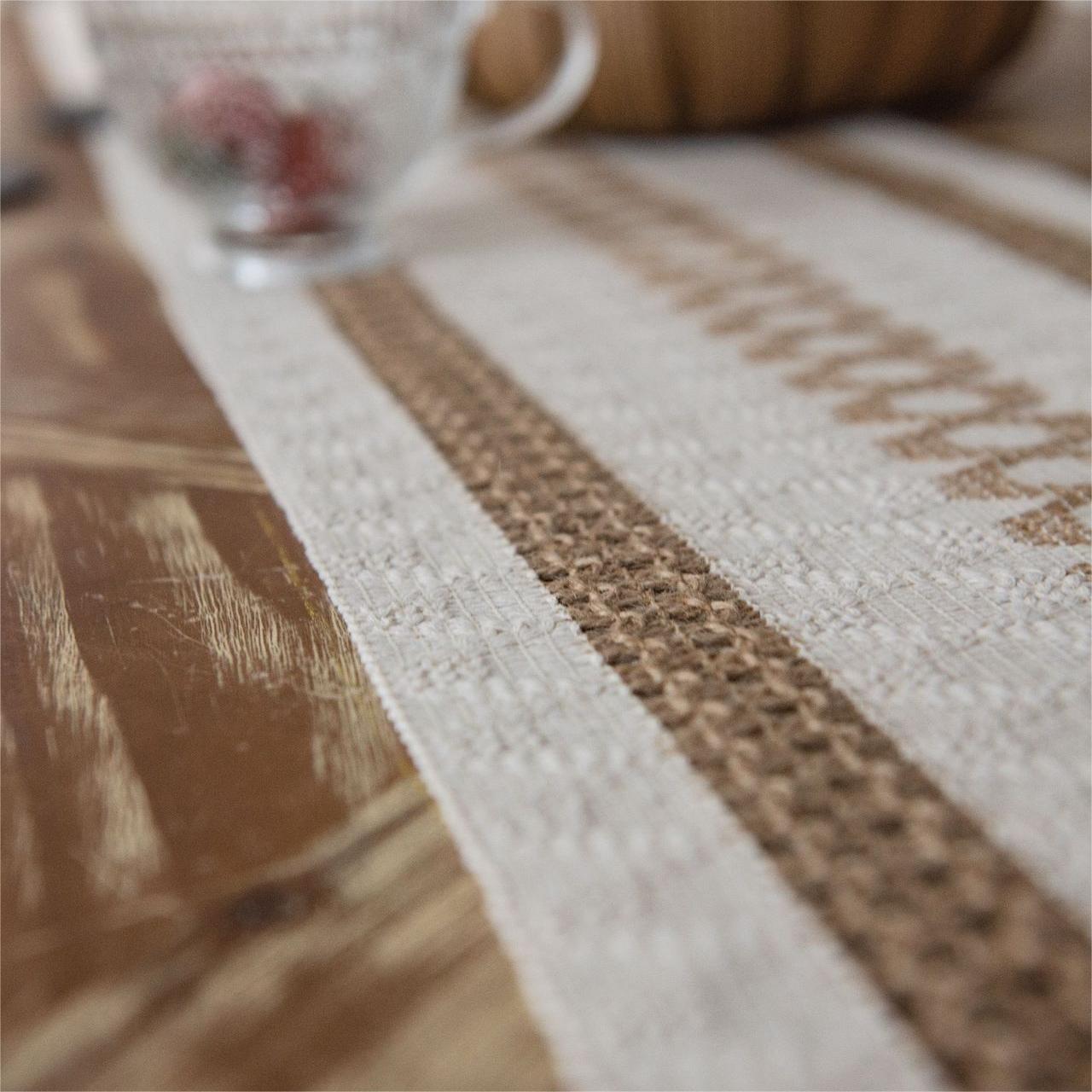 Hemp Rope Weaving Table Runner