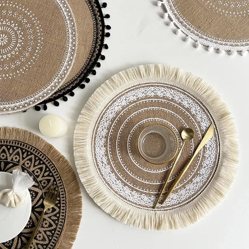 Boho Placemats Set van 4