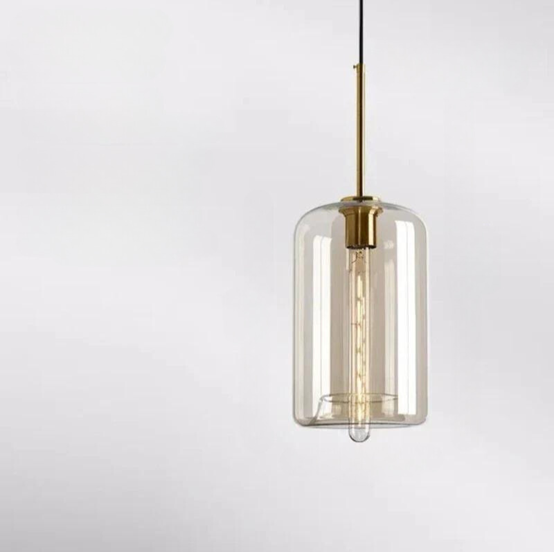 GlasNord - Elegante lampada a sospensione scandinava