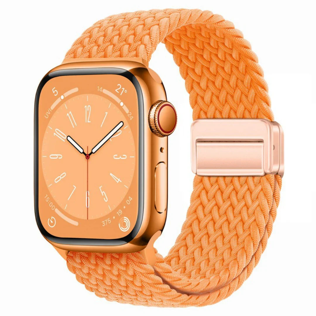 Magnetische Nylon Band Voor Apple Watch