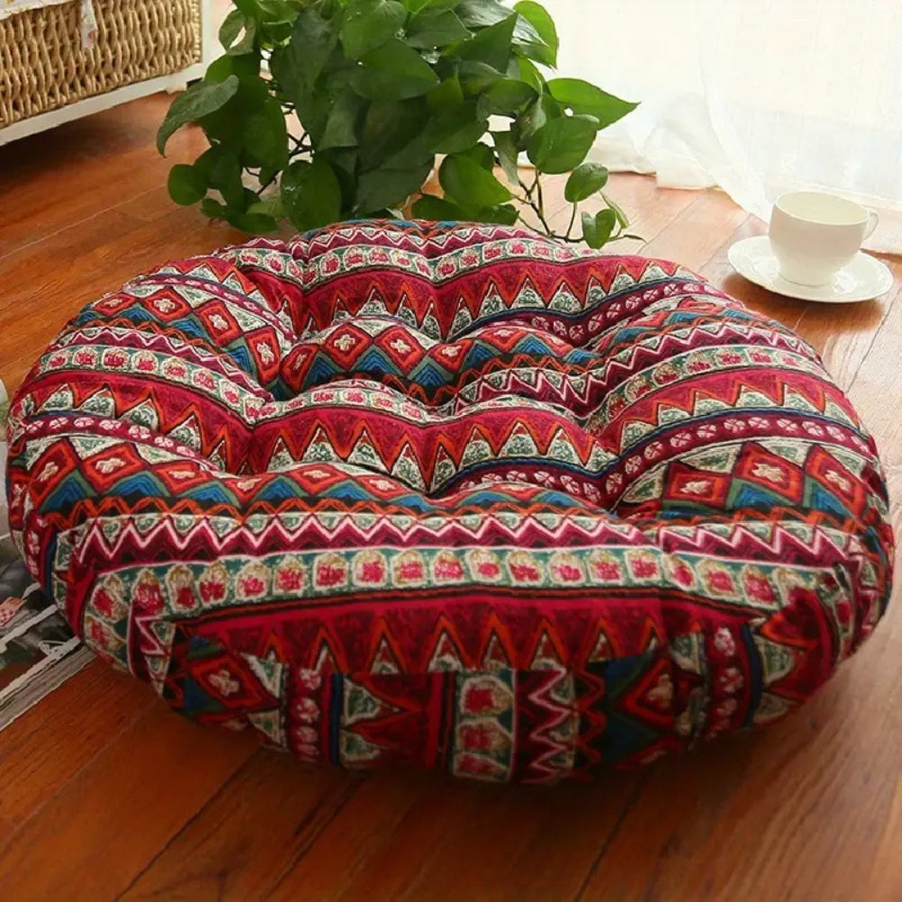 Round Boho Cushion Versatile Seating